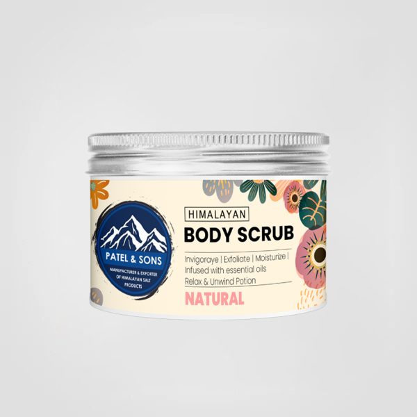 Himalayan Pink Salt Body Scrub Natural